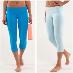 Lululemon Reversible Wunder Under Crop